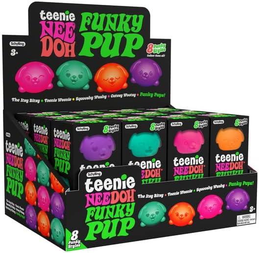 Snaps NeeDoh Teenie Funky Pup (3 Pack)