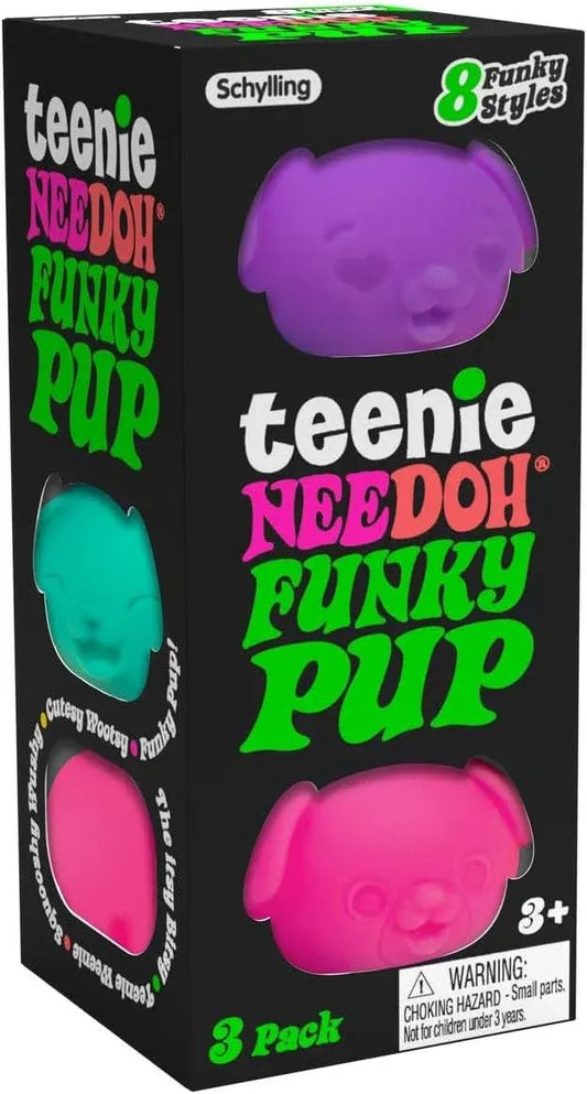 Snaps NeeDoh Teenie Funky Pup (3 Pack)