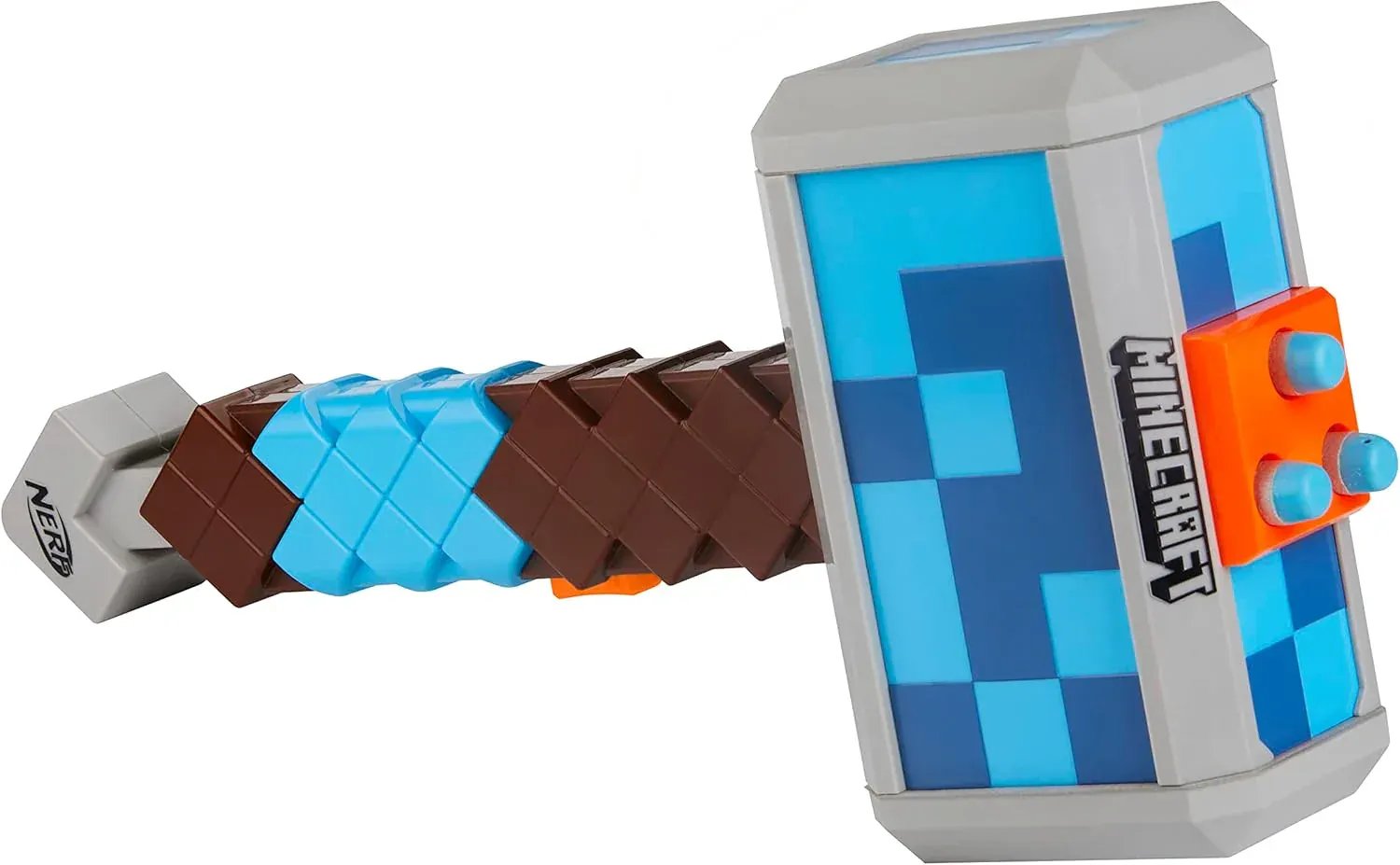 Snaps Nerf Minecraft Stormlander Dart-Blasting Hammer