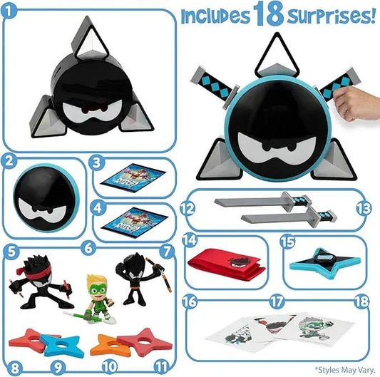 Snaps Ninja Kidz Mystery Warrior Pack