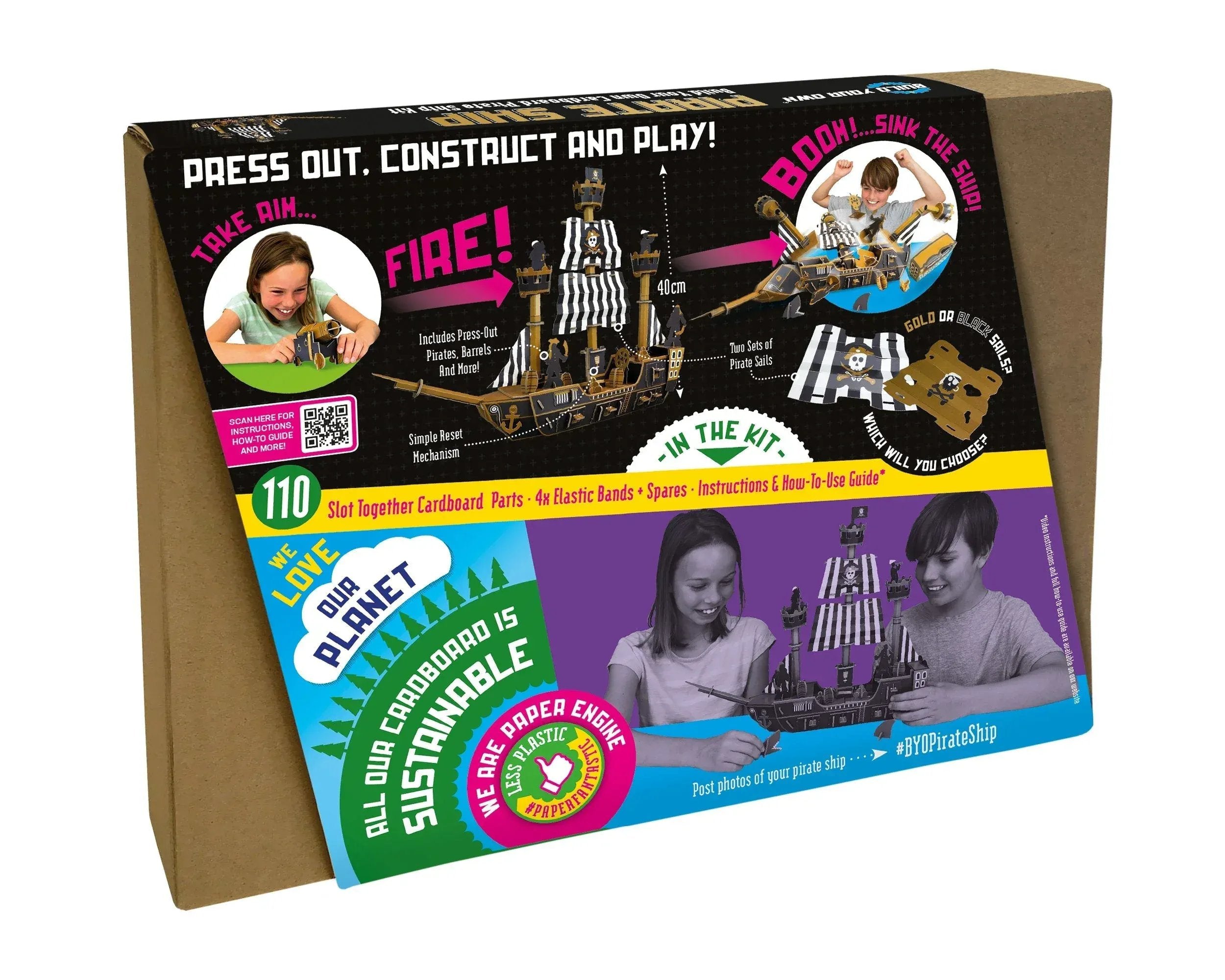 Snaps Pirate Ship - Build Your Own