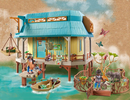 Snaps Playmobil Wiltopia Research Base 71007