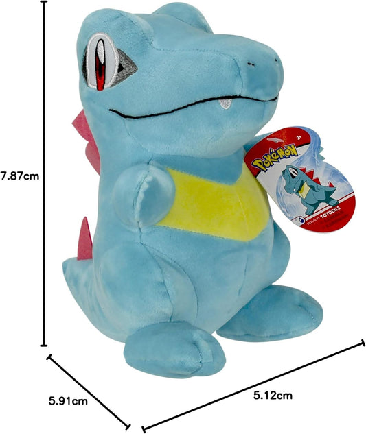 Snaps Pokemon 8" Totodile Plush