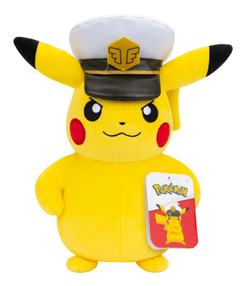 Snaps Pokemon 8in Plush Captain Pikachu
