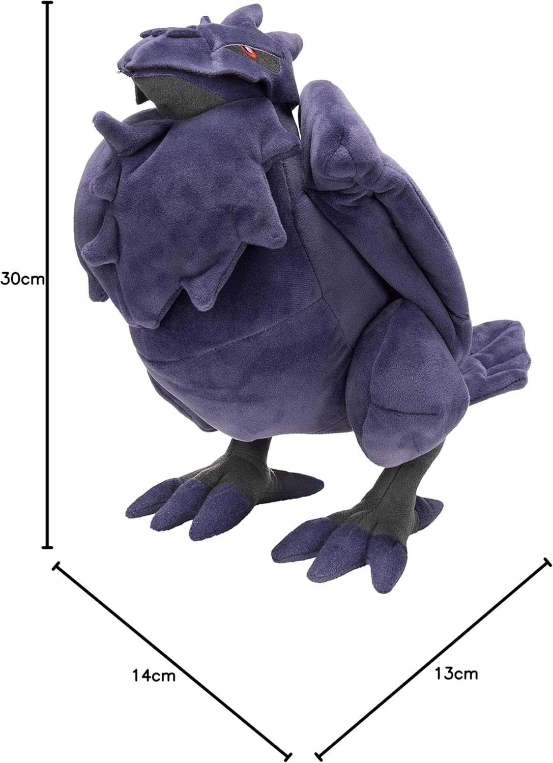 Snaps Pokemon Corviknight Plush 12 in