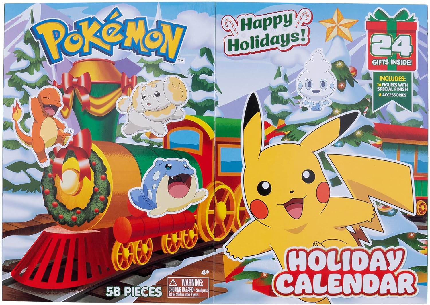 Snaps Pokemon Holiday Advent Calendar
