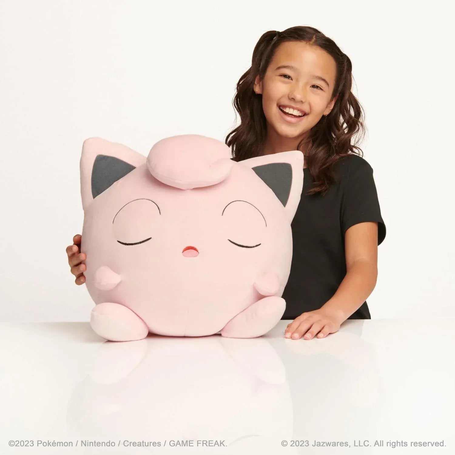 Snaps Pokemon Jigglypuff Sleeping Plush - 18 Inch
