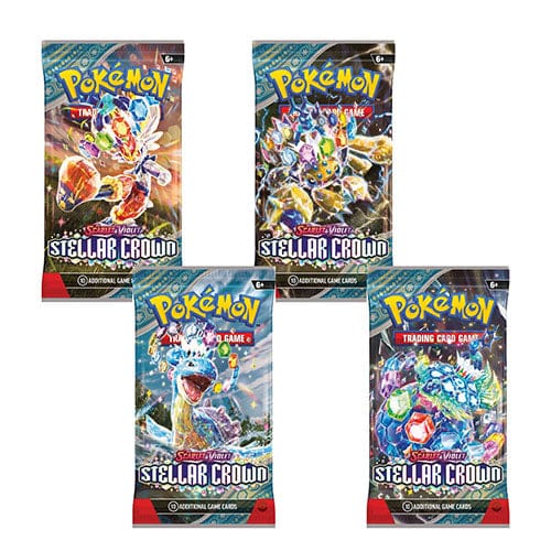 Snaps Pokemon Scarlet & Violet 7 - Stellar Crown single Booster Pack