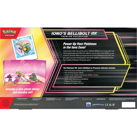 Snaps Pokemon TCG: Iono’s Bellibolt ex Premium Collection