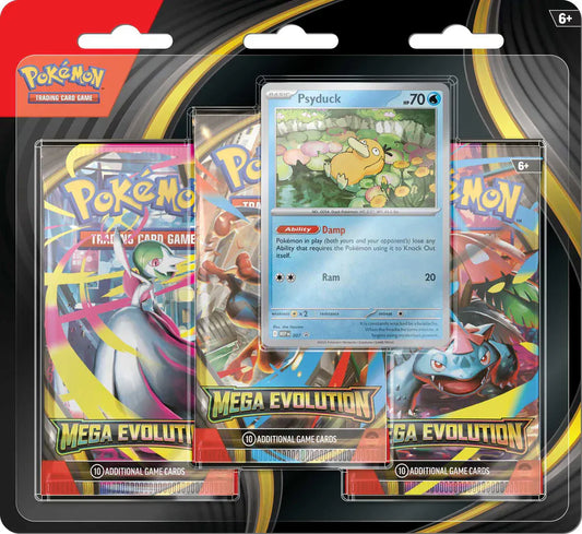 Snaps Pokemon TCG: Mega Evolution - 3-pack