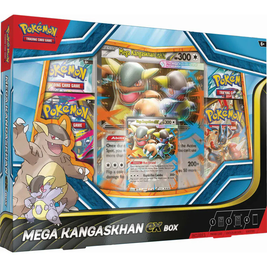 Snaps Pokemon TCG: Mega Kangaskhan ex Box