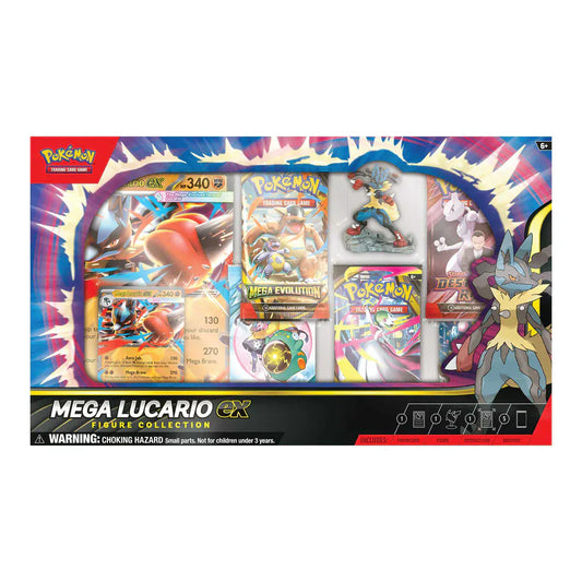 Snaps Pokémon TCG: Mega Lucario ex Figure Collection