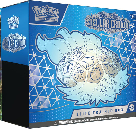 Snaps Pokemon TCG: Scarlet & Violet— ETB Stellar Crown Elite Trainer Box