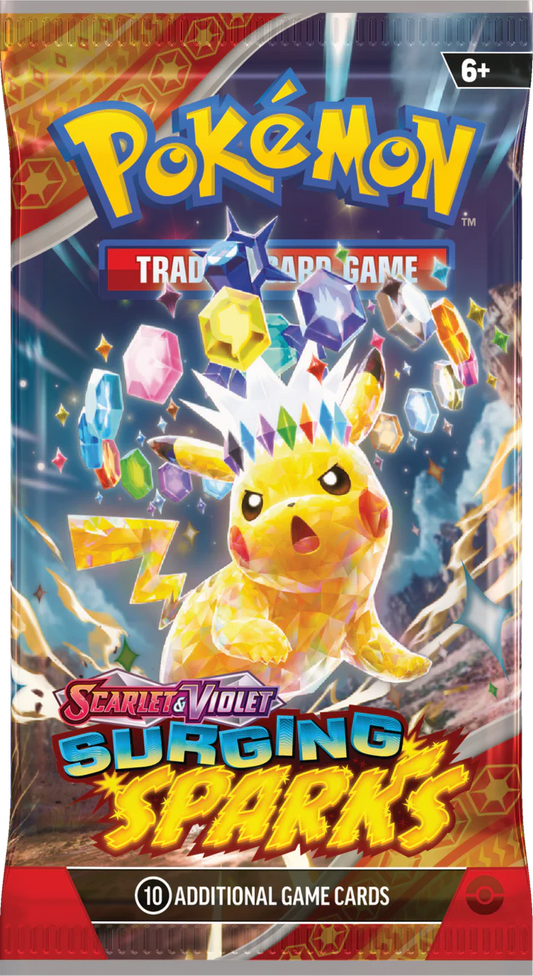 Snaps Pokemon TCG: Surging Sparks Booster Pack