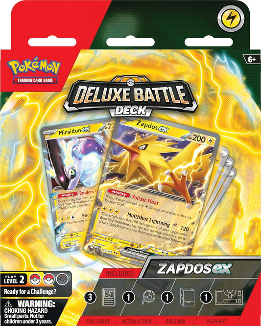 Snaps Pokemon TCG: Zapdos ex Deluxe Battle Deck