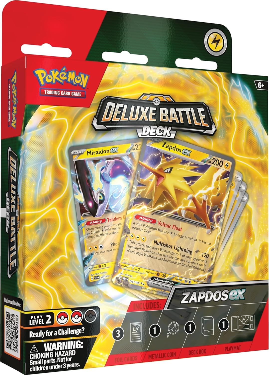 Snaps Pokemon TCG: Zapdos ex Deluxe Battle Deck