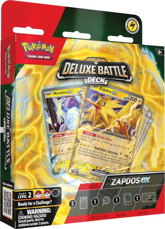 Snaps Pokemon TCG: Zapdos ex Deluxe Battle Deck
