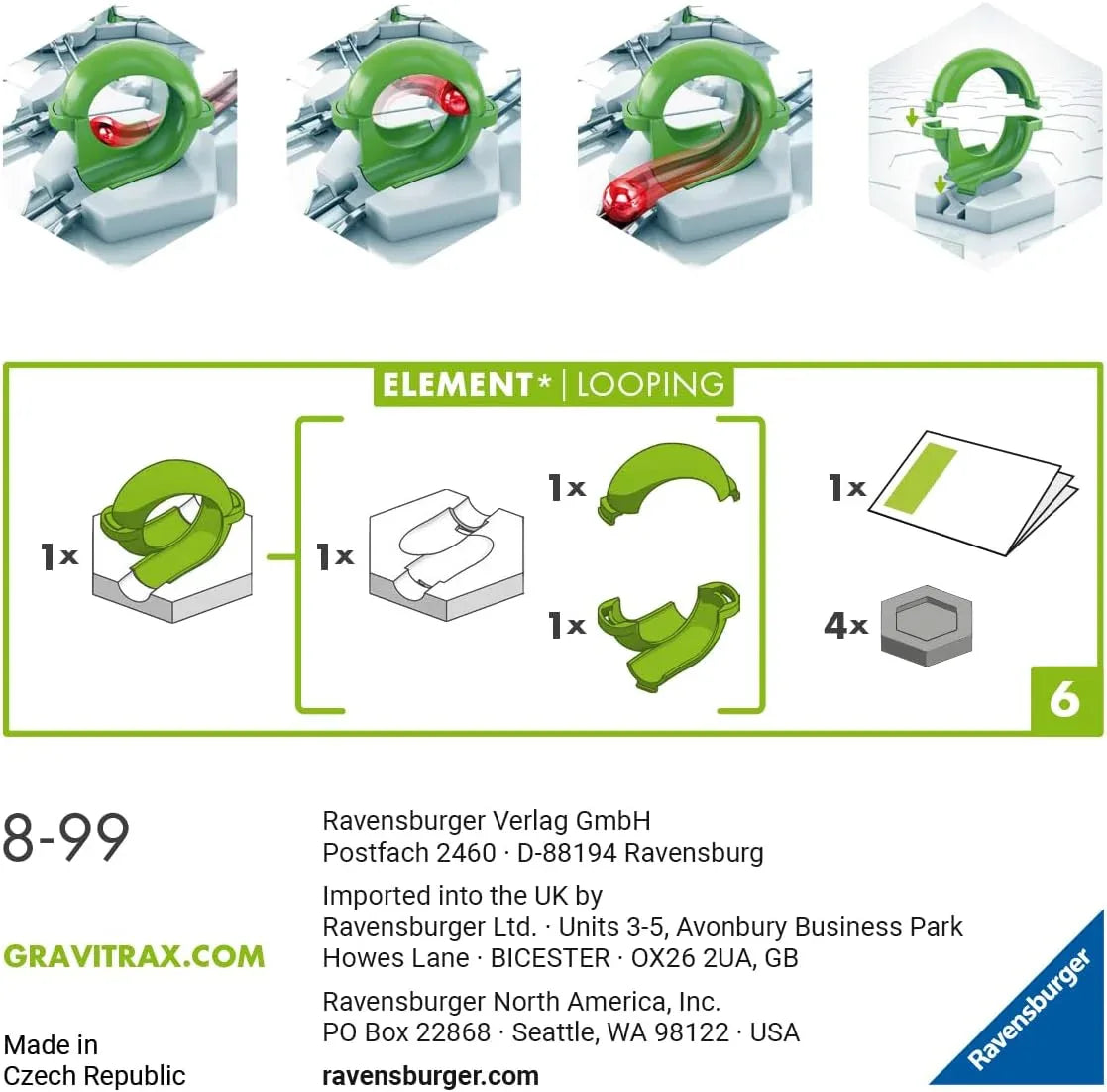 Snaps Ravensburger GraviTrax Extension Looping