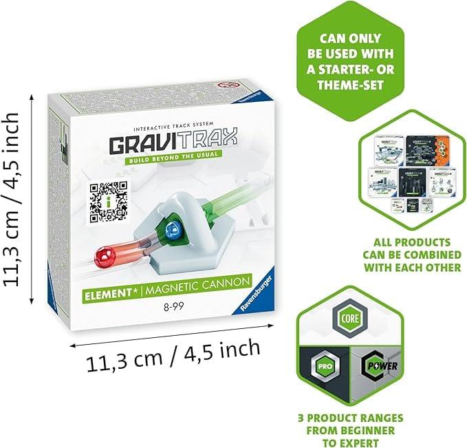 Snaps Ravensburger GraviTrax Extension Magnetic Cannon