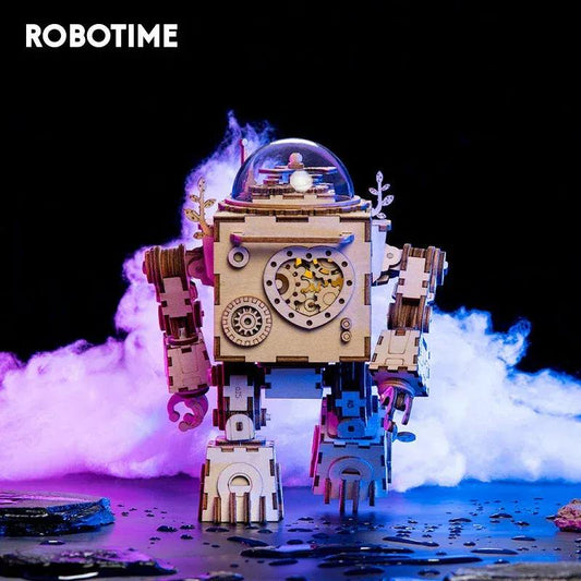Snaps Robot Orpheus - Rokr 3D Wooden Puzzle - AM601