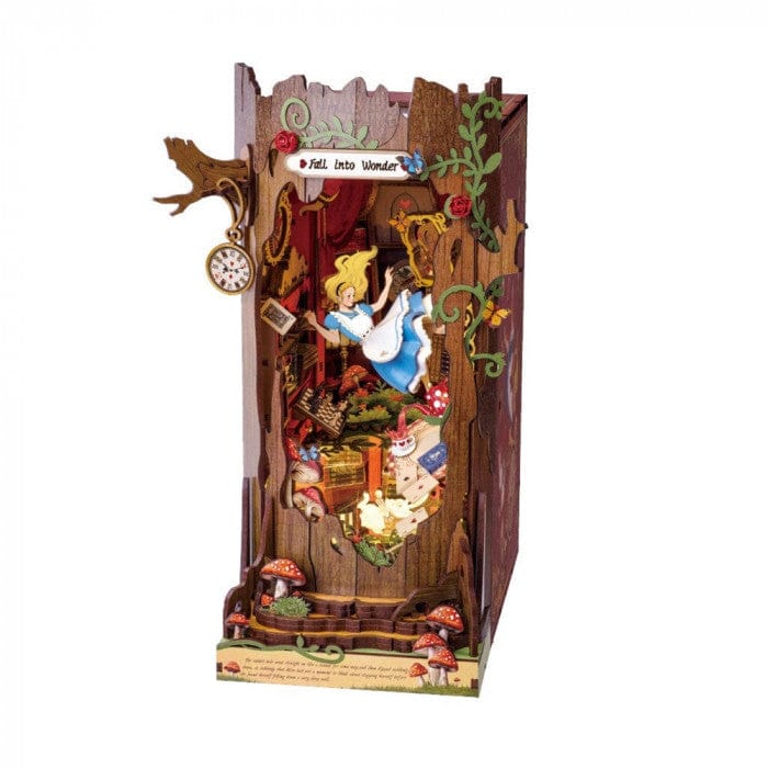 Snaps Rolife Book Nook Shelf Insert - Fall into Wonderland