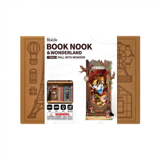 Snaps Rolife Book Nook Shelf Insert - Fall into Wonderland