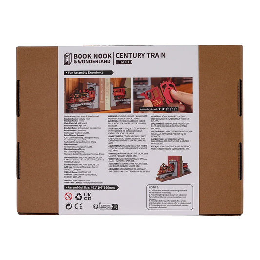 Snaps Rolife Century Train DIY Book Nook TGE01
