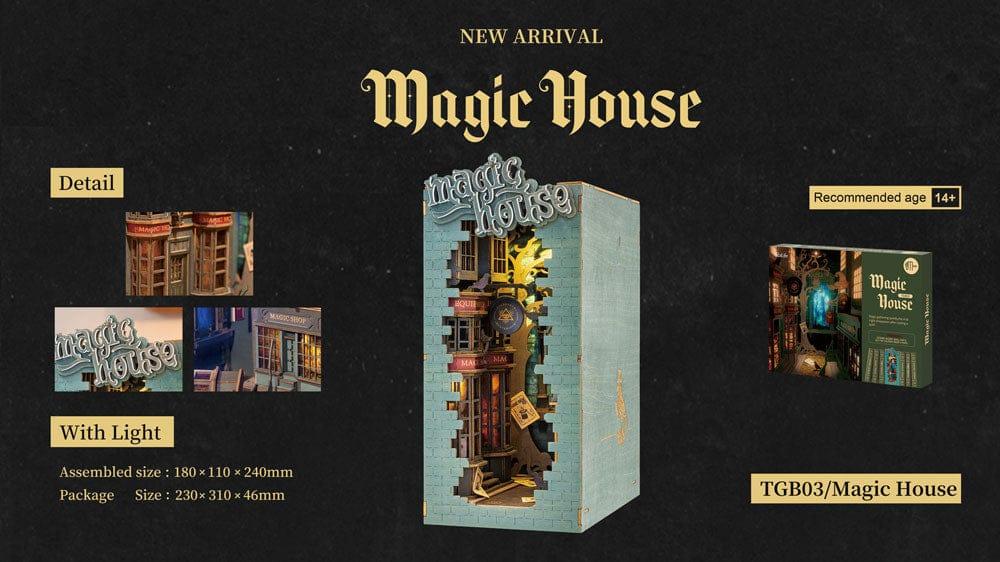 Snaps Rolife Magic House DIY Book Nook Shelf Insert TGB03