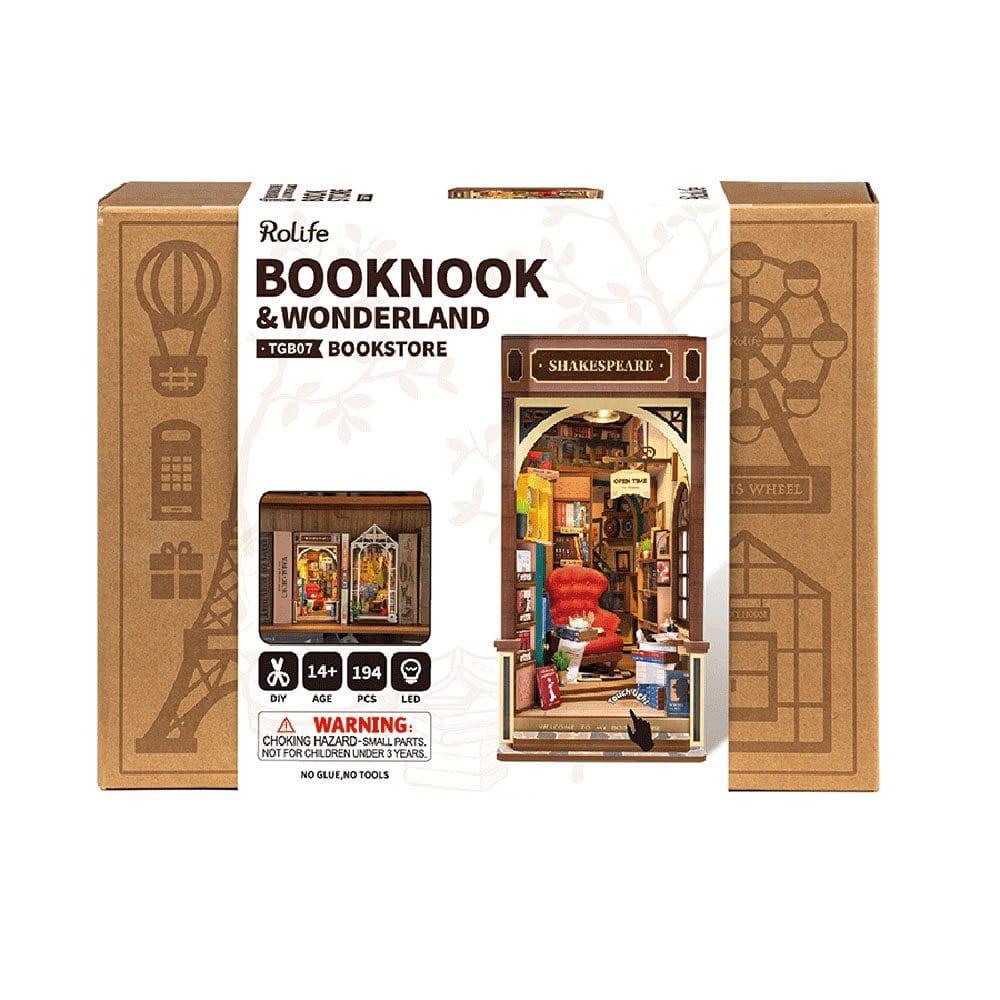 Snaps Rolife Shakespeare Bookstore Book Nook Model Kit