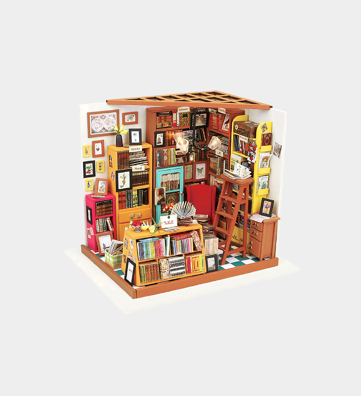 Snaps Sam’s Study 3D Wooden Puzzle