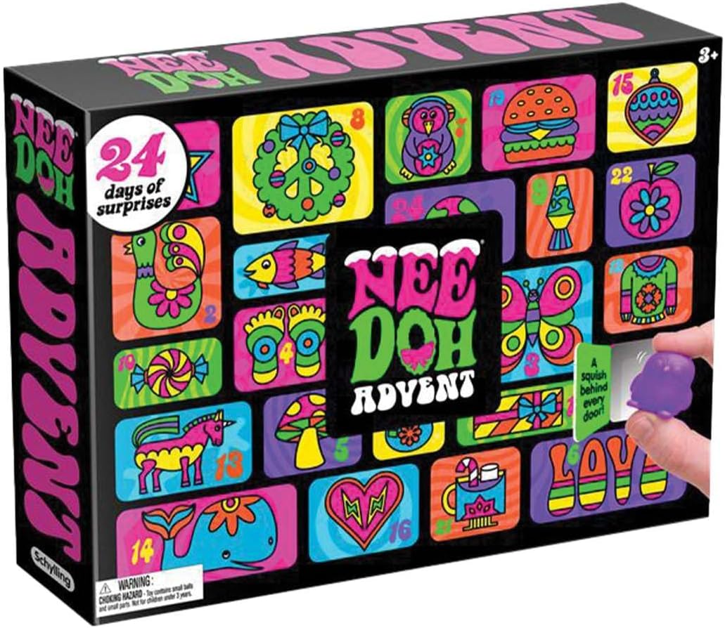 Snaps Schylling NeeDoh Squishmas Advent Calendar