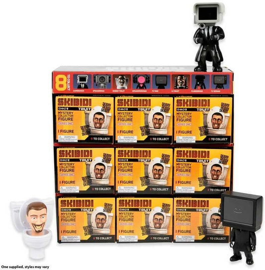 Snaps Skibidi Toilet Deluxe Mystery Figures Assorted