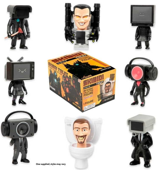 Snaps Skibidi Toilet Deluxe Mystery Figures Assorted