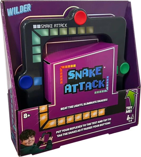 Snaps Snake Attack - Handheld Electronic Light up Game