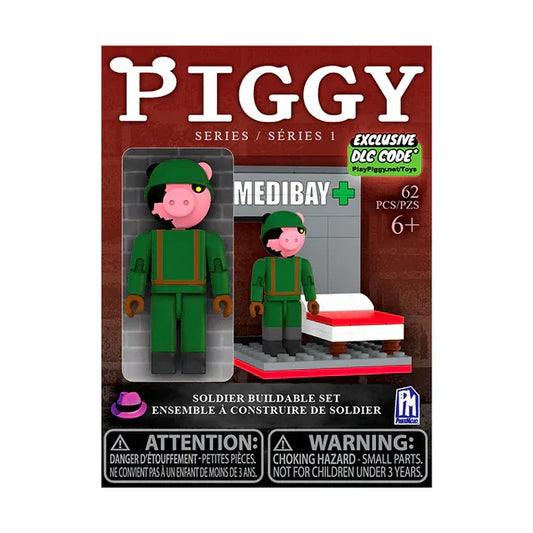 Snaps Soldier Piggy Series 1 Buildable Construction Sets