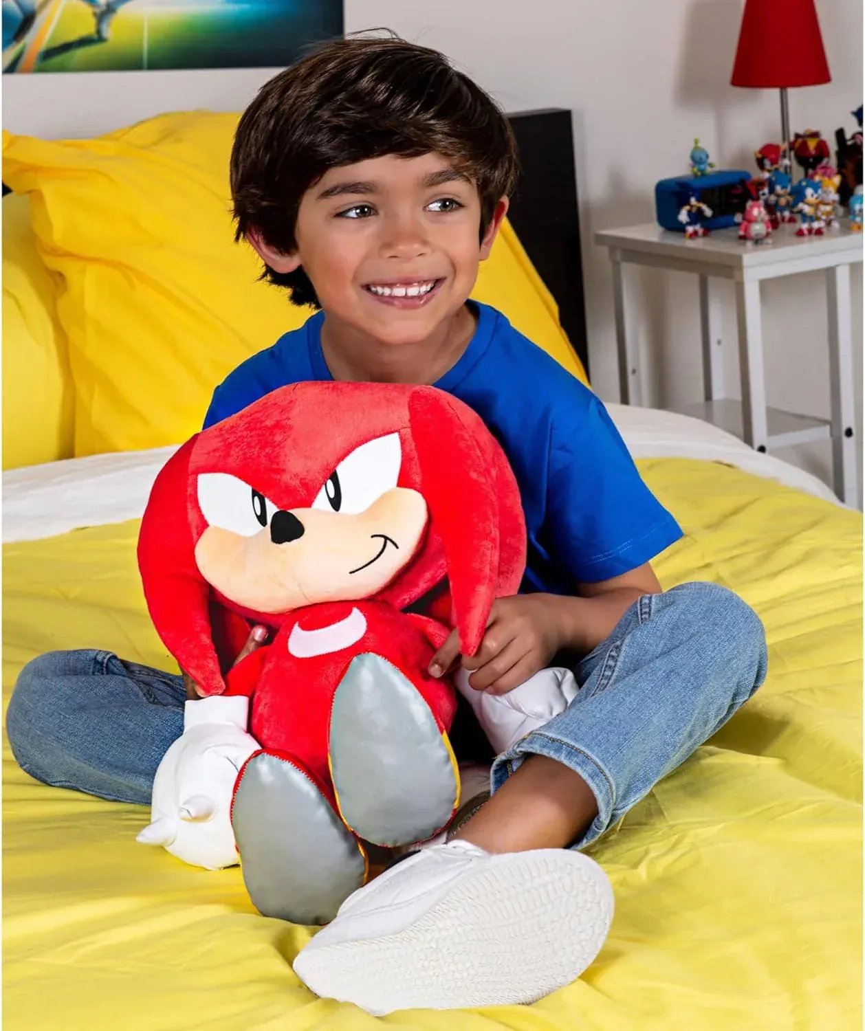 Snaps Sonic The Hedgehog Knuckles Jumbo Plush