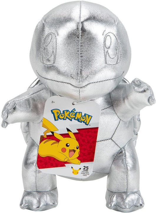 Snaps Squirtle Pokemon 25th Celebration Silver Plush Assorted