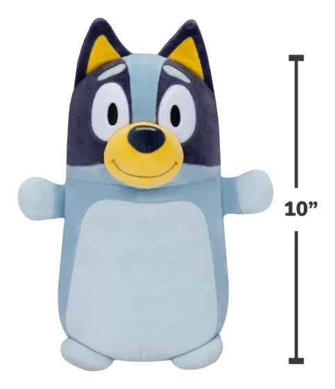 Snaps Squishmallows 10" HugMees Bluey
