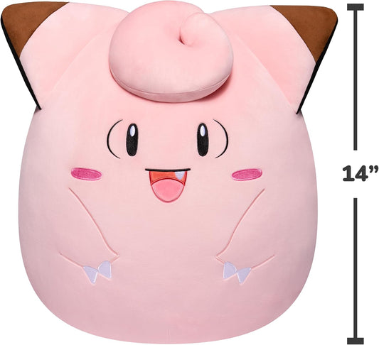 Snaps Squishmallows Original Pokémon 14-Inch Clefairy Plush