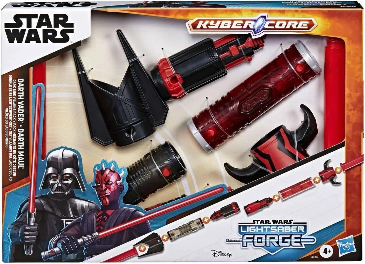 Snaps Star Wars Lightsaber Forge Kyber Core Darth Vader & Darth Maul Lightsaber 2-Pack