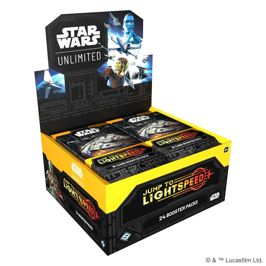 Snaps Star Wars: Unlimited Jump to Lightspeed Set 4 Booster Display (24 Packs)