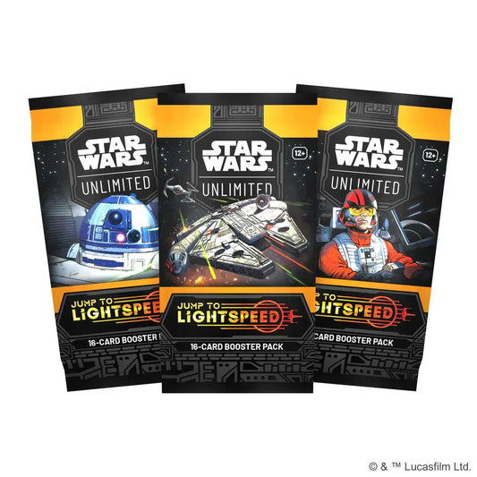 Snaps Star Wars: Unlimited Jump to Lightspeed Set 4 Booster Display (24 Packs)