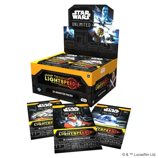 Snaps Star Wars: Unlimited Jump to Lightspeed Set 4 Booster Display (24 Packs)