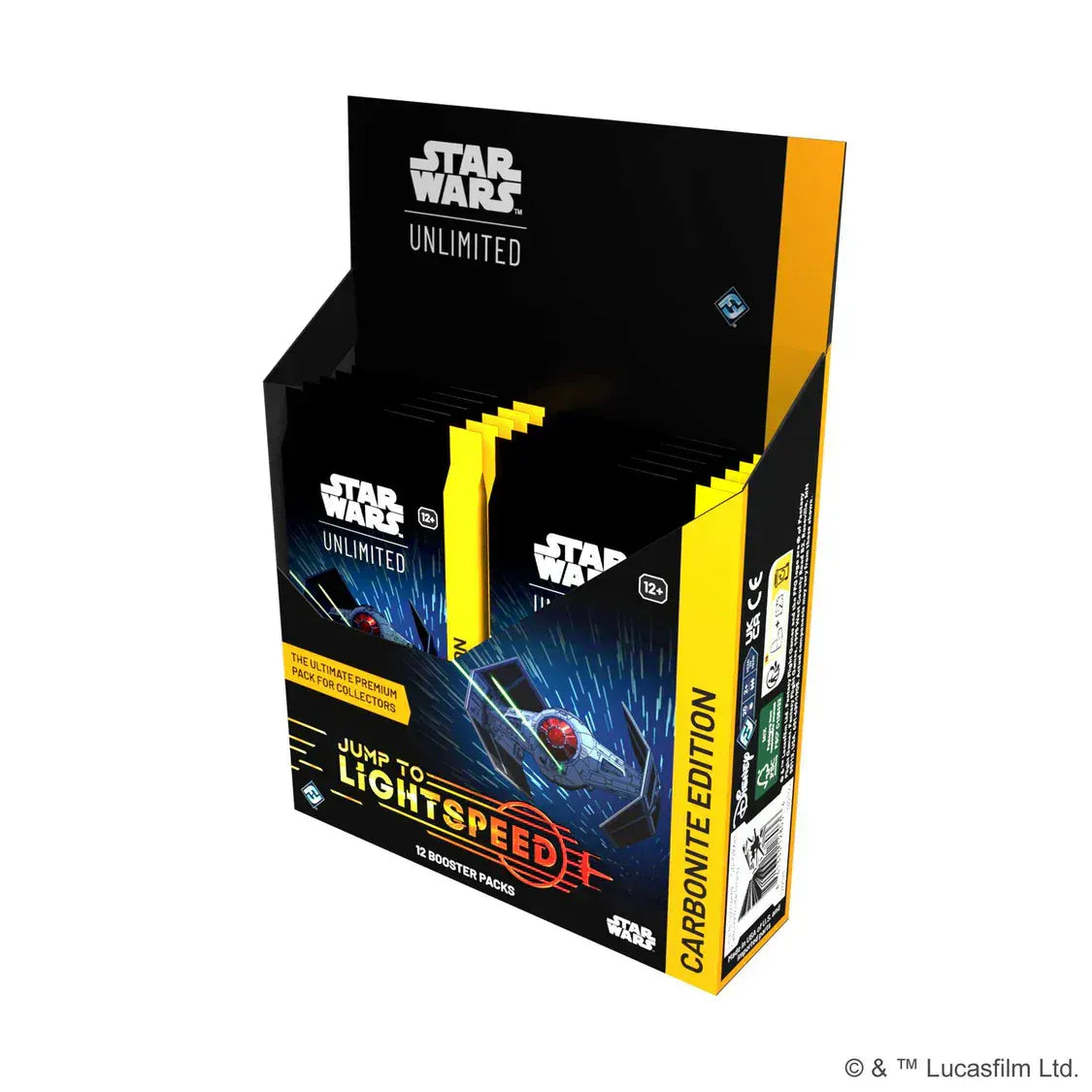 Snaps Star Wars: Unlimited Jump to Lightspeed Set 4 Carbonite Collector Booster Display Box (12 packs)