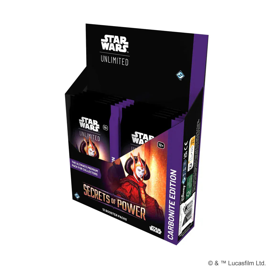 Snaps Star Wars: Unlimited - Secrets of Power Carbonite Booster Display (12)