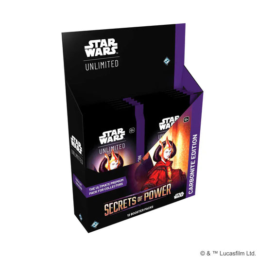 Snaps Star Wars: Unlimited - Secrets of Power Carbonite Booster Display (12)