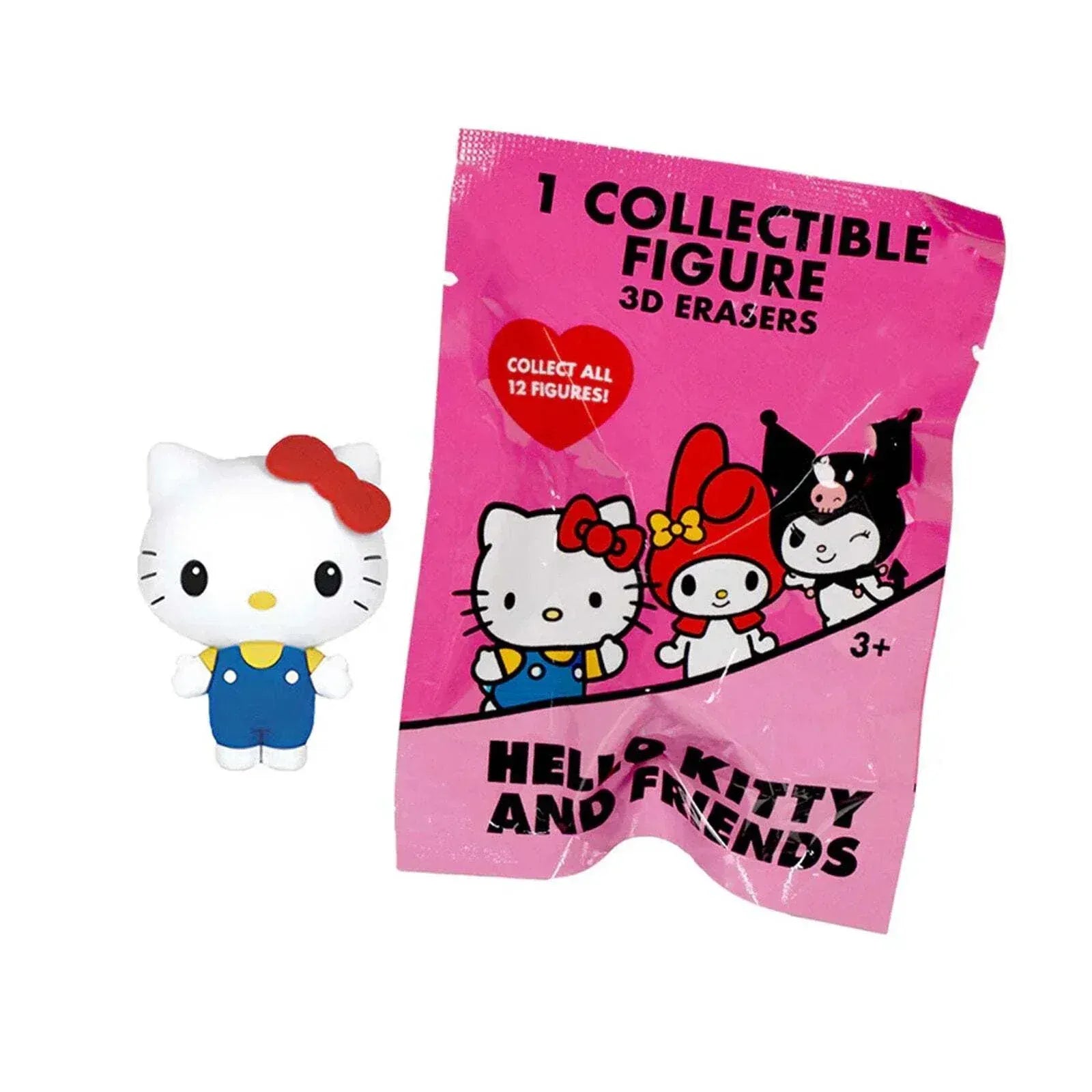 Snaps STL Sanrio Hello Kitty & Friends 1 Collectible 3D Erasers Mystery Bag