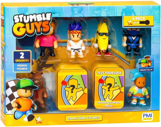 Snaps Stumble Guys 2" Collectable Figures 8-Pack Deluxe Box