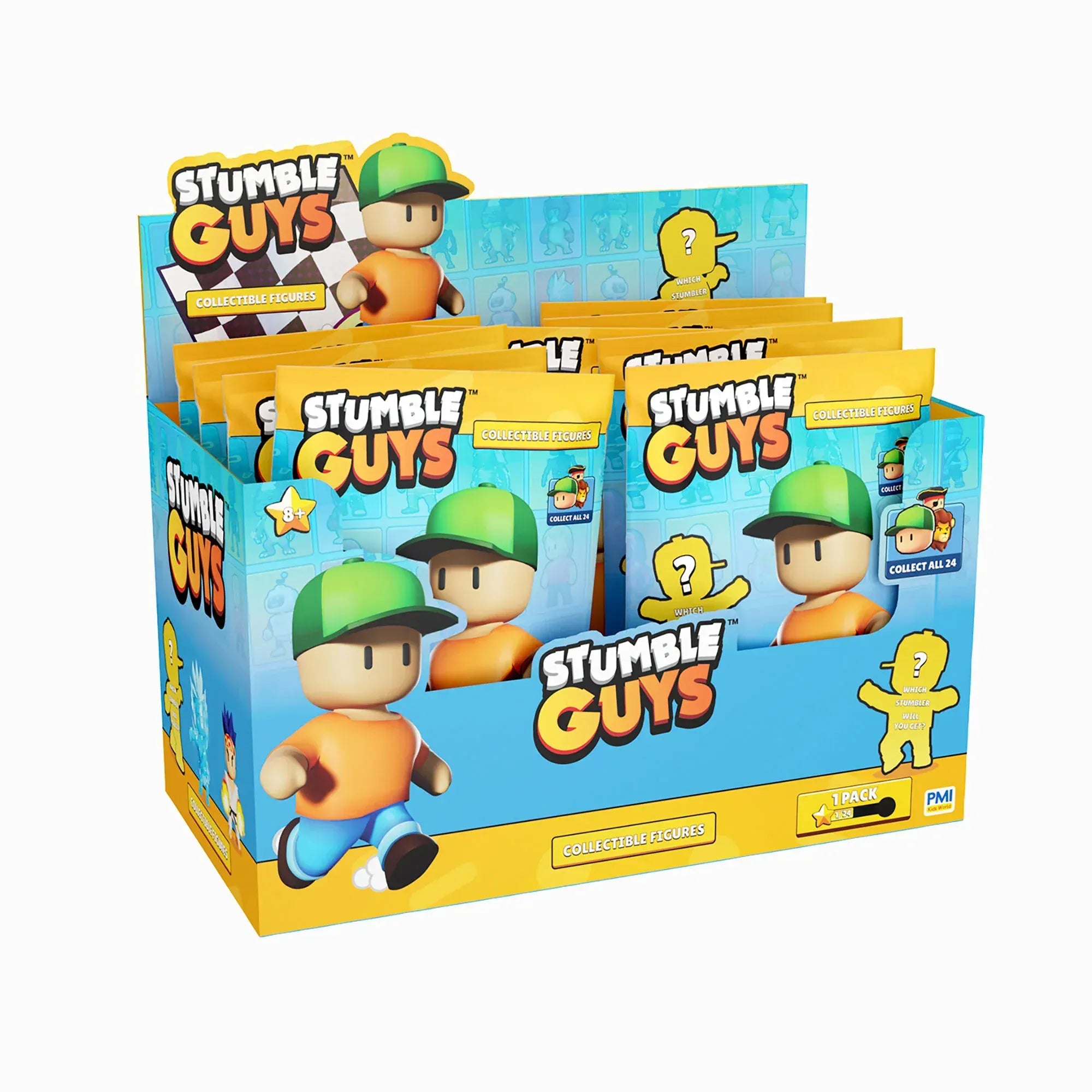 Snaps Stumble Guys Collectible Figure in Blind Foil Bag