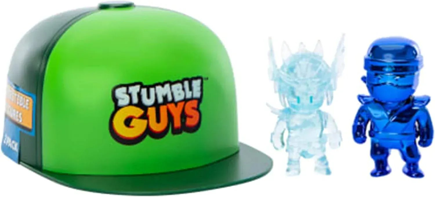 Snaps Stumble Guys Hat with 2 Articulated Figures